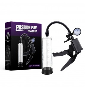 Pistol-Grip Air Vacuum Pump With Pressure Gauge